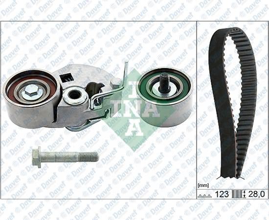 INA 530054210 Eksantrik Kiti Accent 1.5crdi 02-05 I30 2.0crdi Elantra 01-06 2.0crdi Getz